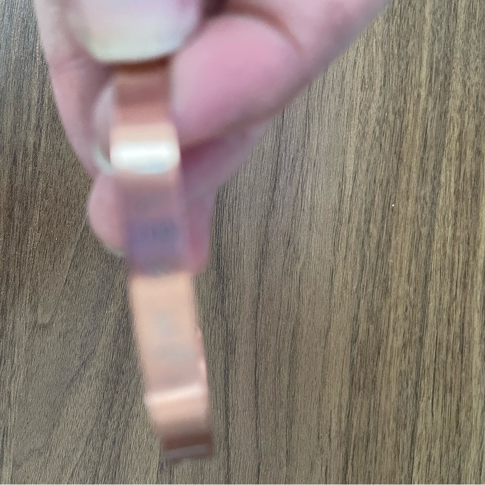 Rose gold “Rise Up” cuff - Picture 3 of 4